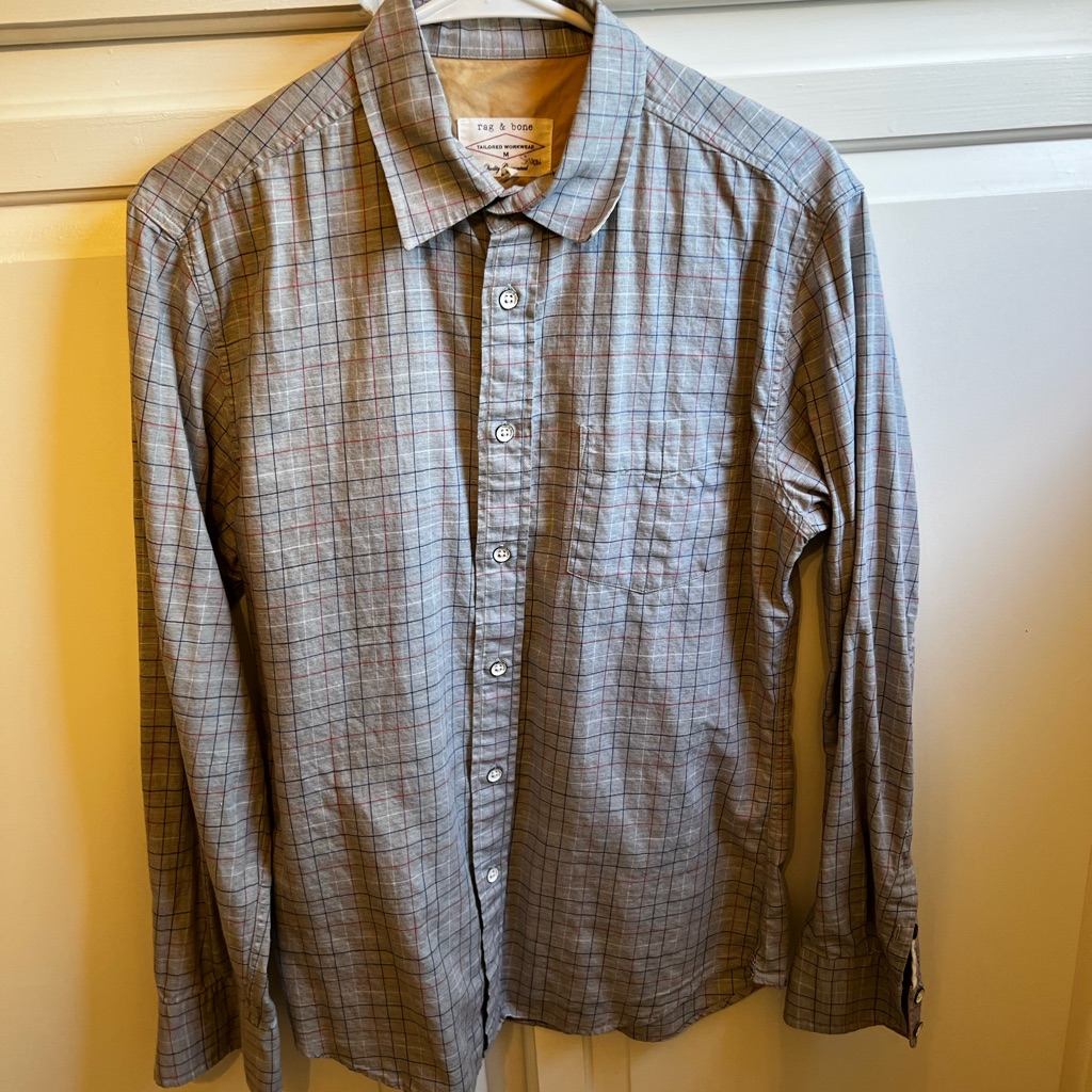 Rag & Bone Button Up Shirt Mens M